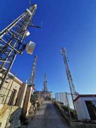Fotografía: Imponentes antenas de Segaria