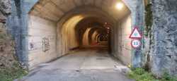 Fotografía: Túnel en Hoz de Jaca, la puerta al paraíso ciclista 