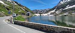 Frioooo en el Gran San Bernardo por Aosta